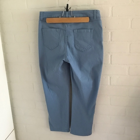 Vintage Liquid x - Indigo Blue Straight legs ankle utility pants Size 3-4 - Picture 4 of 7